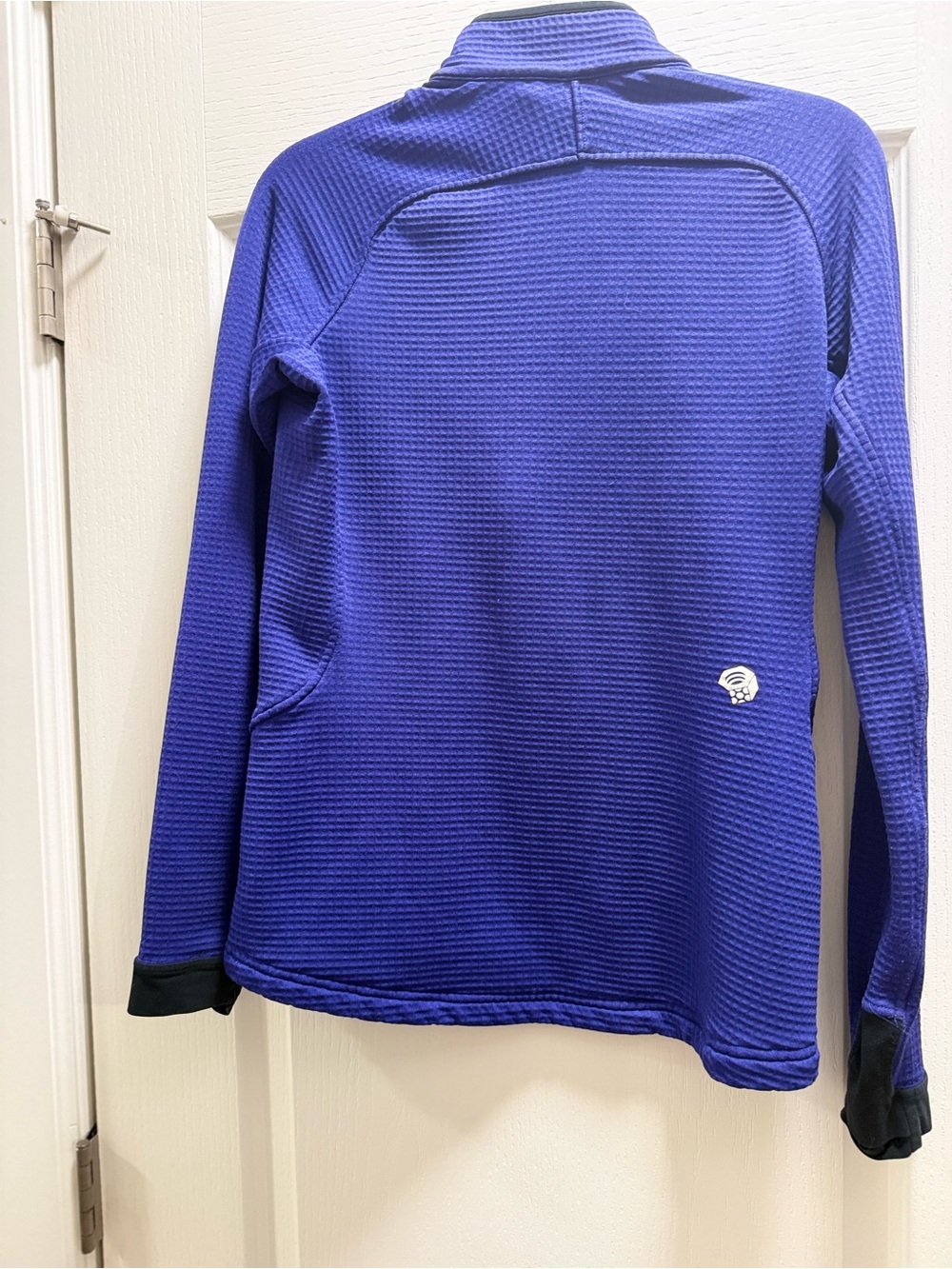 Mountain Hardwear Purple Half-Zip Waffle Pullover - Picture 5 of 6